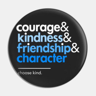 Be a Wonder, Choose Kind Pin