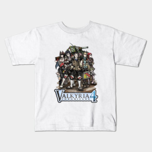 Valkyria Chronicles 4 Heroes Kids T-Shirt