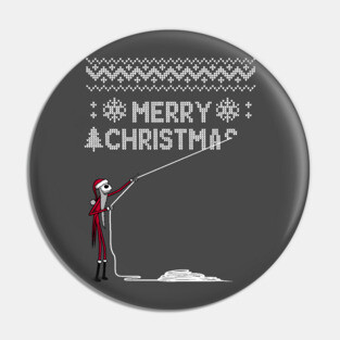 Stealing Xmas! 2.0 - Ugly Christmas Sweater Pin