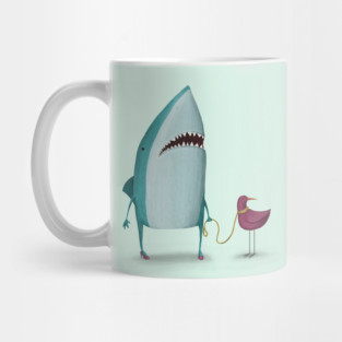 Shark and friend Mug