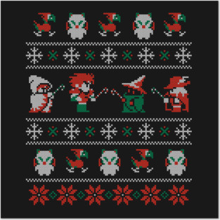 Winter Fantasy Tri-Color Posters and Art