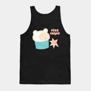Finn Cakes Adventure Time Tank Top