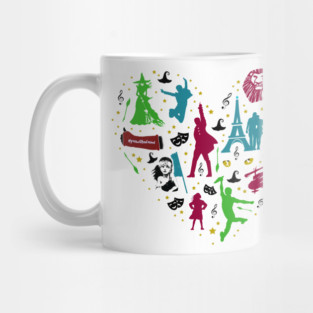 Love Broadway Musicals Mug