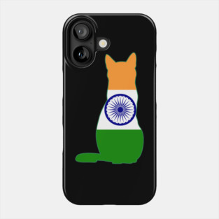 India Cat Flag Phone Case