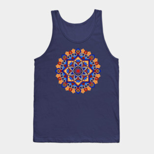 Colorful Artistic Mandala Tank Top