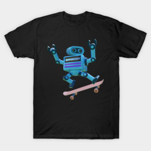 Robot Skater T-Shirt
