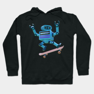 Robot Skater Hoodie