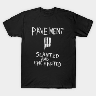 Pavement Slanted and Enchanted white T-Shirt