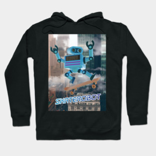 Skater Robot Hoodie