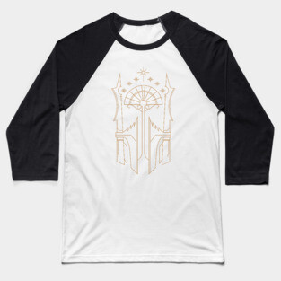 The Black Gate Sigil Baseball T-Shirt
