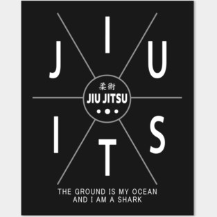 JIU JITSU - I AM A SHARK Posters and Art