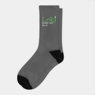 Loki Made Me Socks