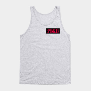 Spengler Name Badge (Ghostbusters) Tank Top