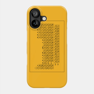 Dustin's Periodic Table Phone Case