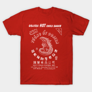 Godzilla - Gojira HOT sauce T-Shirt