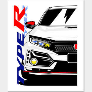 Honda Civic Type R 2020 Posters and Art