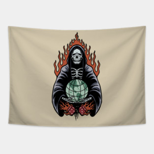 domination grim reaper Tapestry