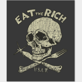 Eat The Rich 1978 Posters and Art