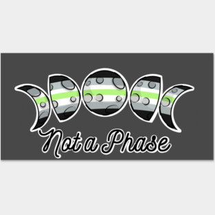 Not a Phase-Agender Posters and Art