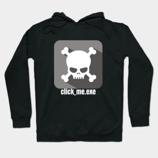 Ethical Hacker - Malware - Click_Me.exe Grey Hoodie