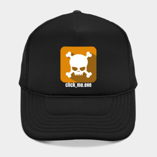 Hacker - Malware - Click_Me.exe orange Hat