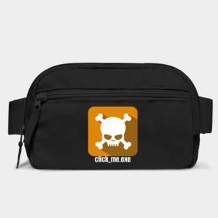 Hacker - Malware - Click_Me.exe orange Bag