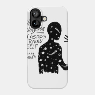 Carl Sagan Cosmos Phone Case