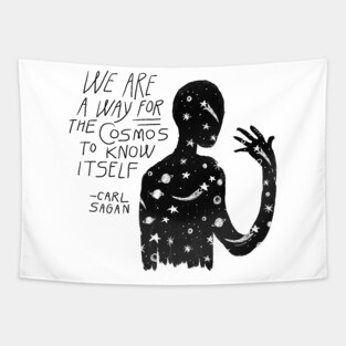 Carl Sagan Cosmos Tapestry