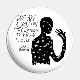 Carl Sagan Cosmos Pin