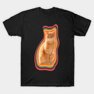 tabby cat painting T-Shirt