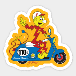 ELECTRO SCOOT Sticker