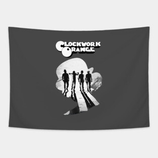 Clockwork Orange Alex Silhouette Tapestry