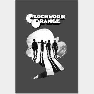 Clockwork Orange Alex Silhouette Posters and Art