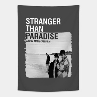 Stranger than Paradise Illustration Tapestry
