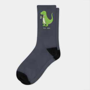 Tea Rex Socks