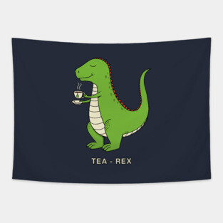 Tea Rex Tapestry