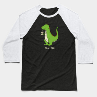 Tea Rex Baseball T-Shirt
