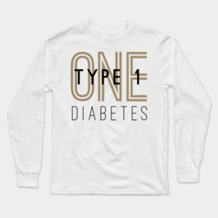 Type 1 Diabetes Long Sleeve T-Shirt