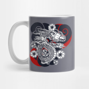 Japanese Dragon Mug
