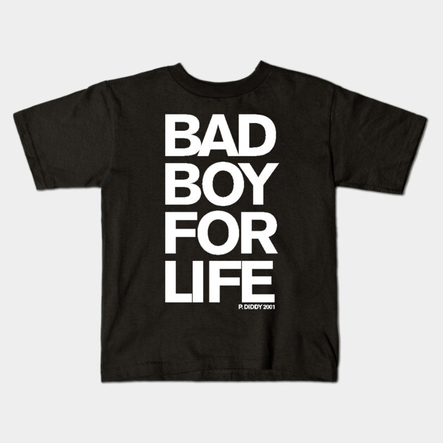 Bad Boy For Life Kids T-Shirt by FUN DMC 