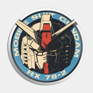 Gundam Badge Pin