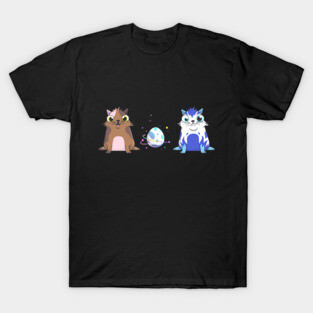 CryptoKitties - 2 Cats and Egg T-Shirt