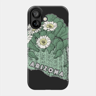 Arizona State Flower - Saguaro Cactus Phone Case