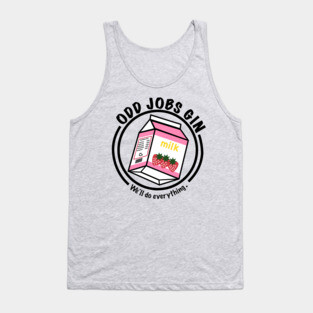 Strawberry Milk Odd Jobs Gin Tank Top