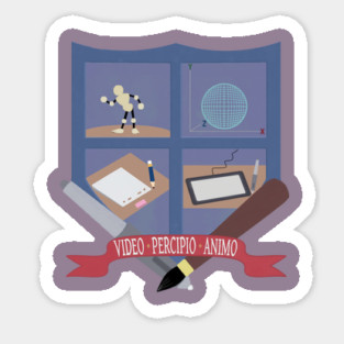 ANIMATORS CREST Sticker