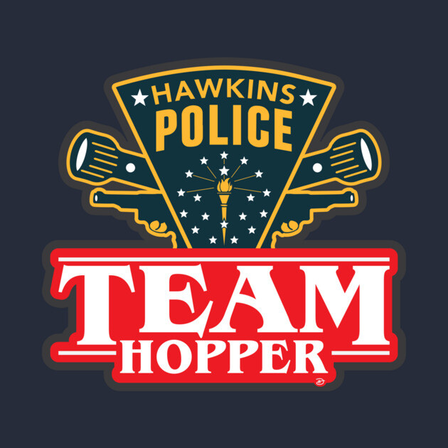 Stranger Teams: Hopper T-Shirt