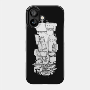 Robot Doodle Monster 9 Phone Case