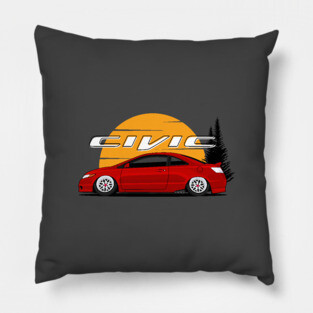 Civic SI JDM Style Pillow