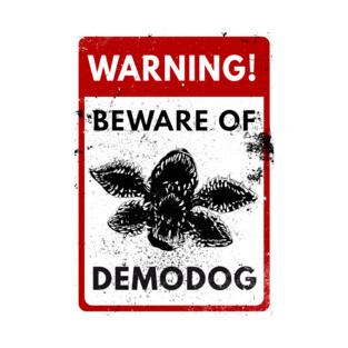 Warning Demodog T-Shirt