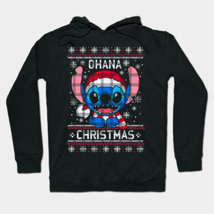 Ohana Christmas ugly sweater Hoodie